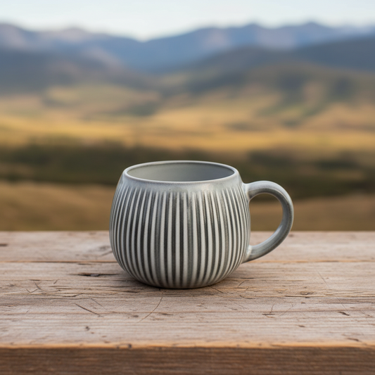 Mug Ceramic Natural Texture Handcrafted 350ml