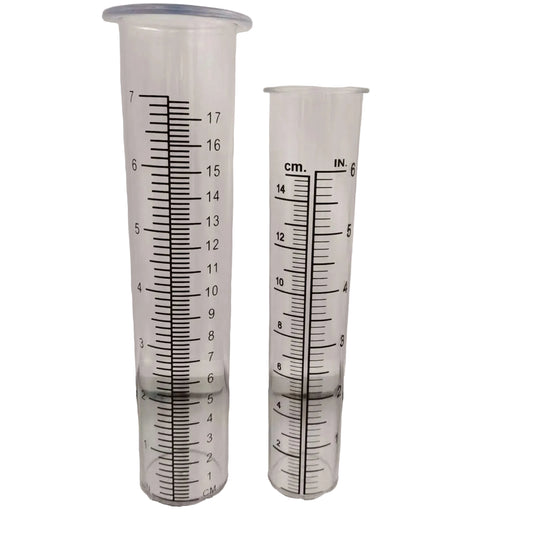 Outdoor Garden Rain Gauge | Dual Reading Inches & CM | Lawn Garden Yard