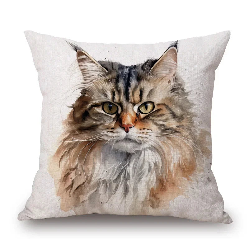 Cushion Cover Cat Kitty Range