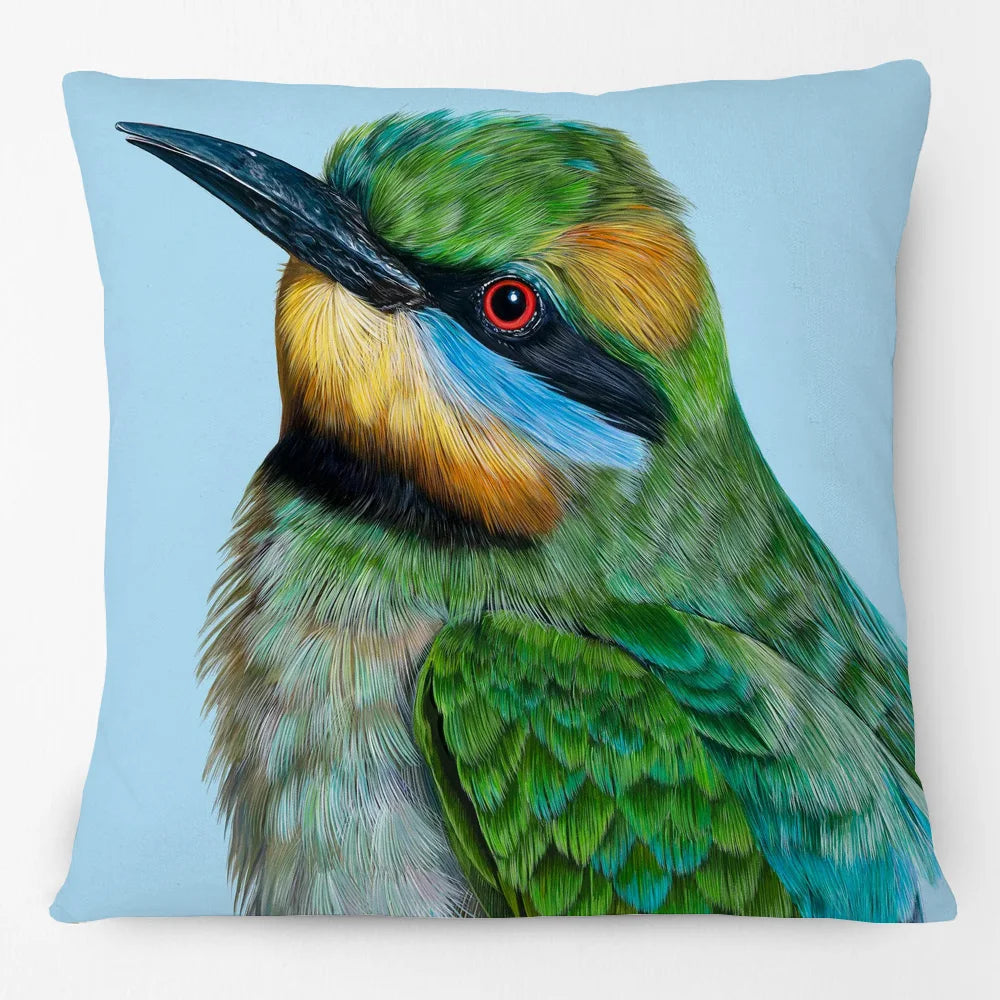 Australian Birds Cushion Cover | Rainbow Lorikeet Black Cockatoo Magpie & More | 45cm