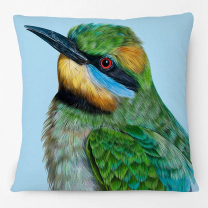 Australian Birds Cushion Cover | Rainbow Lorikeet Black Cockatoo Magpie & More | 45cm