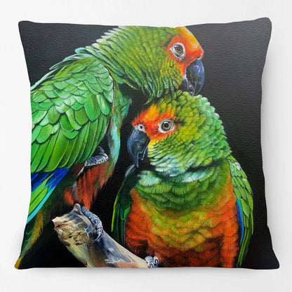 Australian Bird Art Cushion Covers | Lorikeet Kingfisher Toucan Seagull | Sofa Throw Pillow Cover