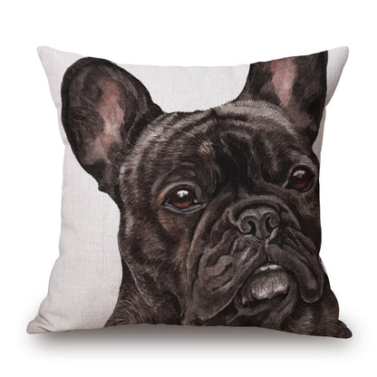 Dog Portrait Cushion Covers | Dalmatian, Boxer, Schnauzer & More | 45x45cm