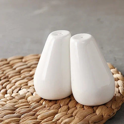 Salt Pepper Shaker Set White Hug