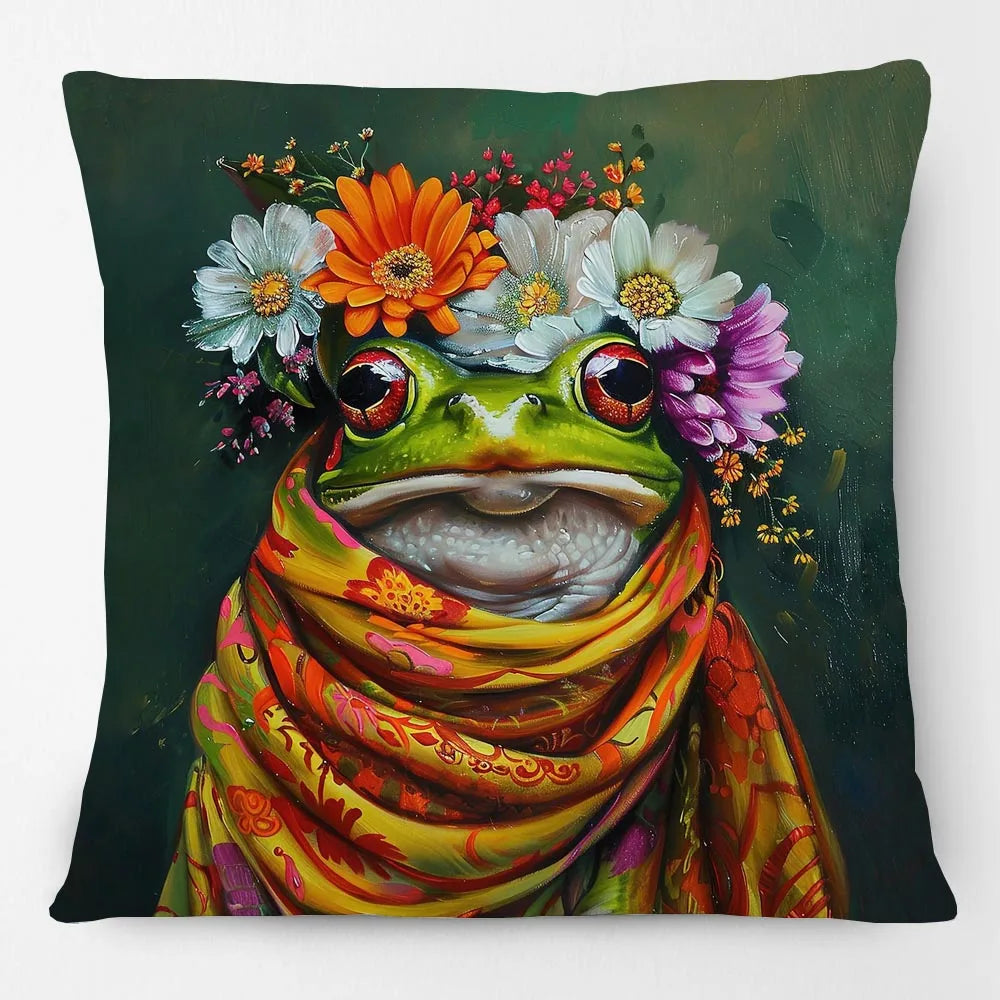Cushion Cover Floral Animal Victorian Range - Unique & Quirky