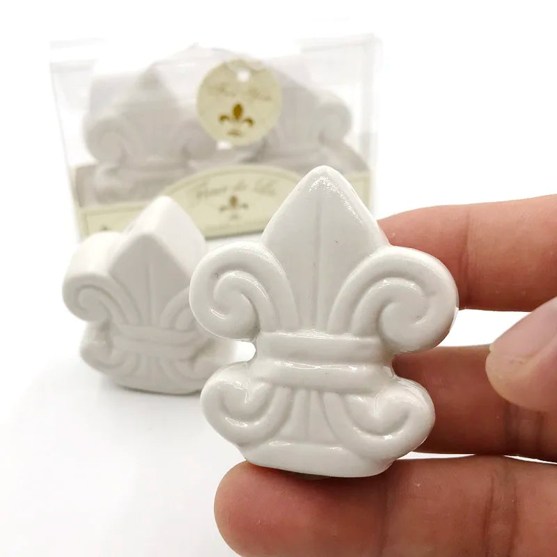 Salt Pepper Shaker Set French Fleur-de-Lis