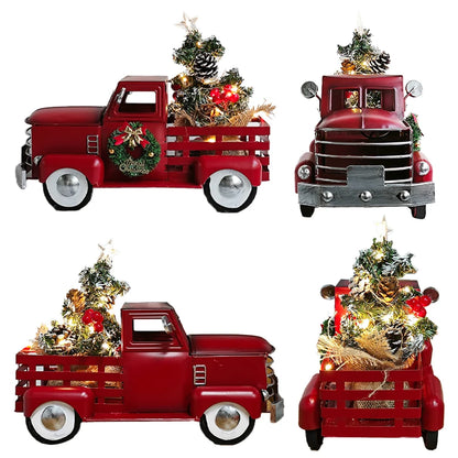 Farmhouse Christmas Truck Decoration