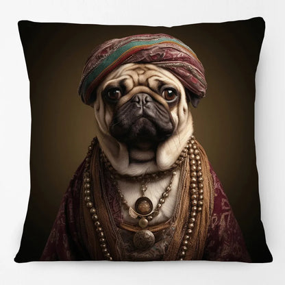 Cushion Cover Vintage Funky Horse Donkey Cow Dog