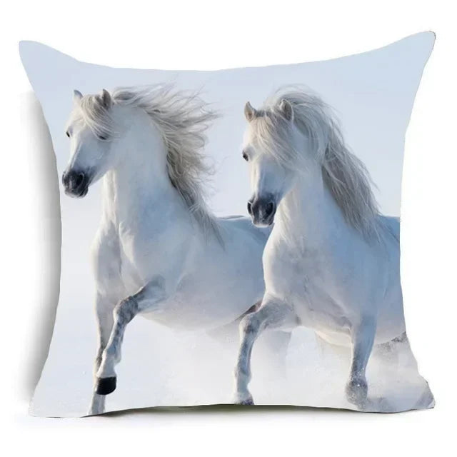 Cushion Cover Horse & Equestrian - Country Farmhouse Style