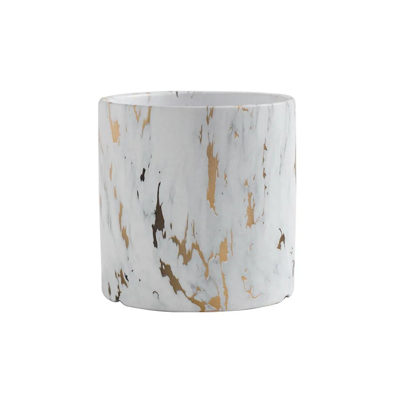 Colourful Ceramic Planter Pot with Drainage Hole | Matte Finish Indoor Succulent Pot | No Tray