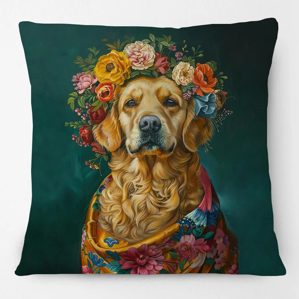 Cushion Cover Floral Animal Victorian Range - Unique & Quirky