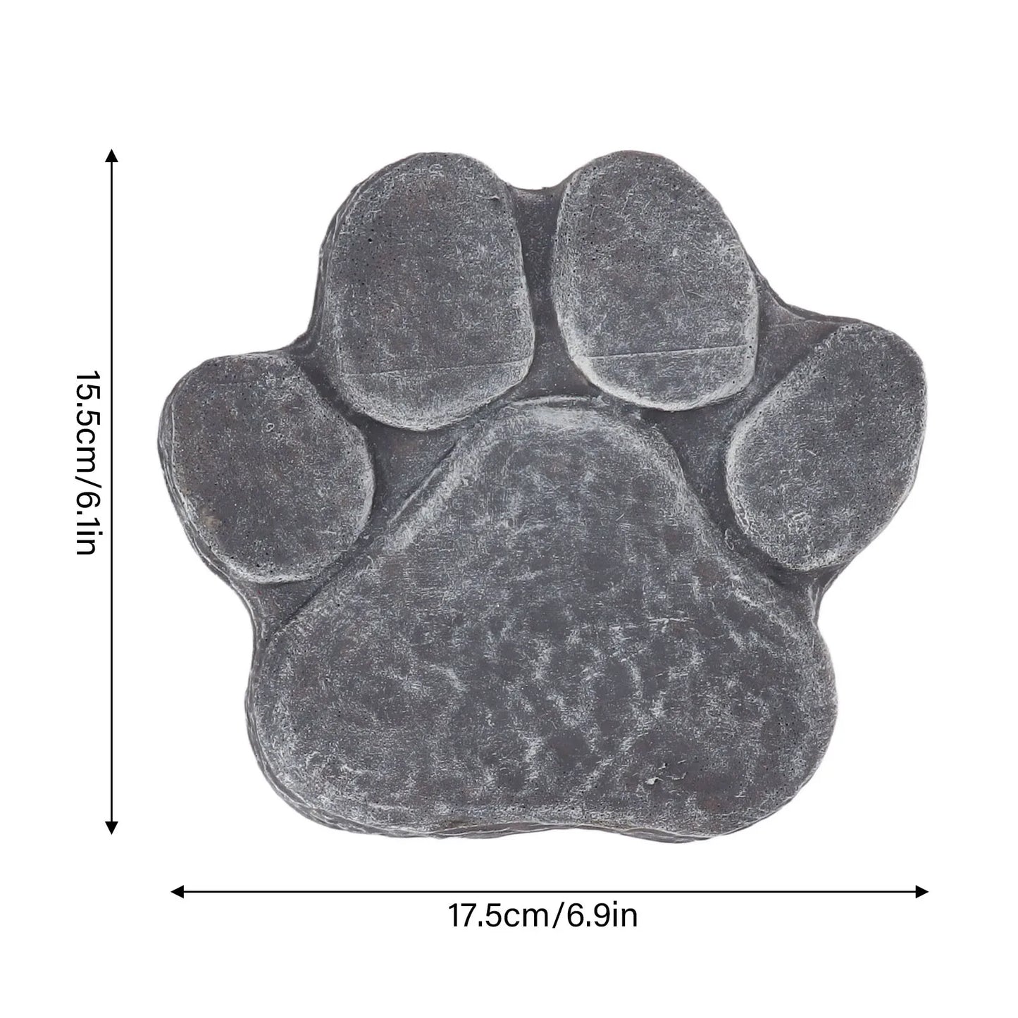 Paw Memorial Stone DIY Garden Ornament