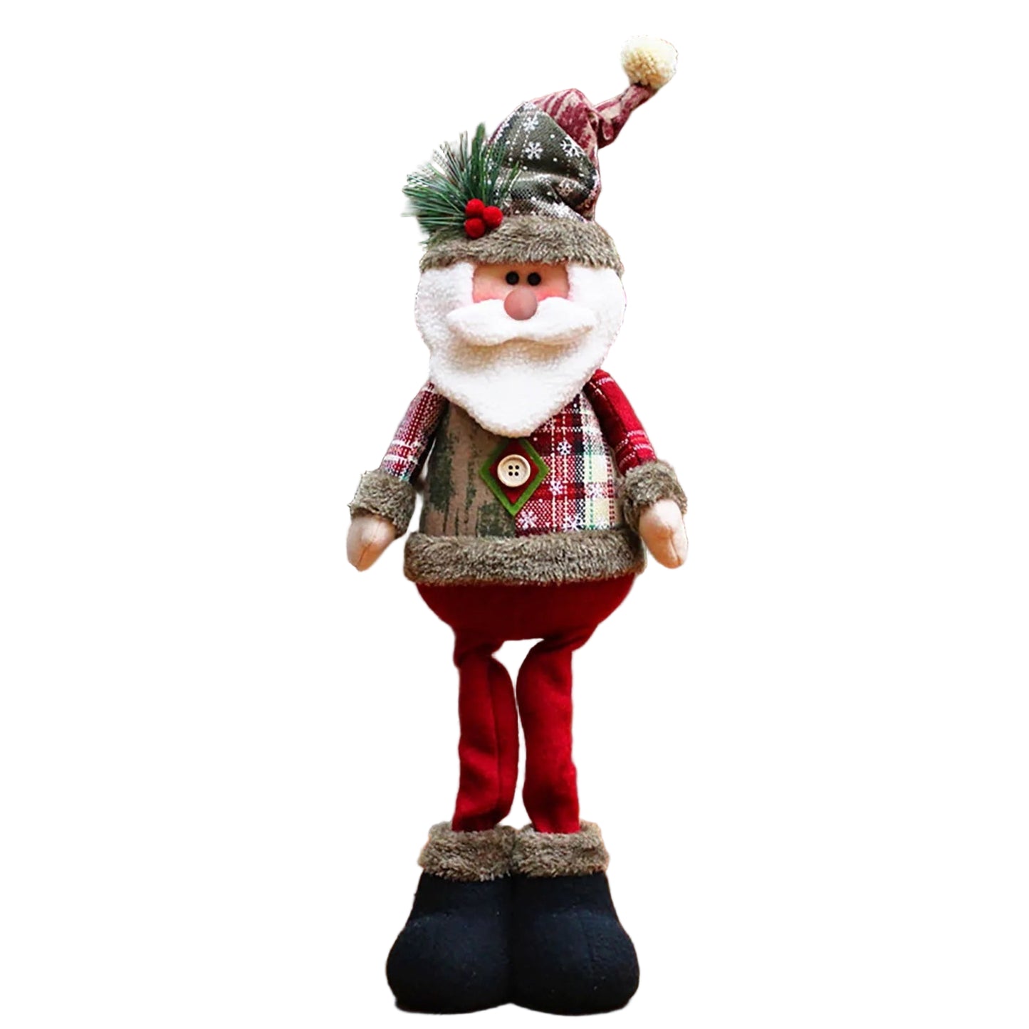 Large Santa Snowman Reindeer Christmas Ornament
