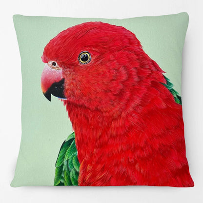 Australian Birds Cushion Cover | Rainbow Lorikeet Black Cockatoo Magpie & More | 45cm