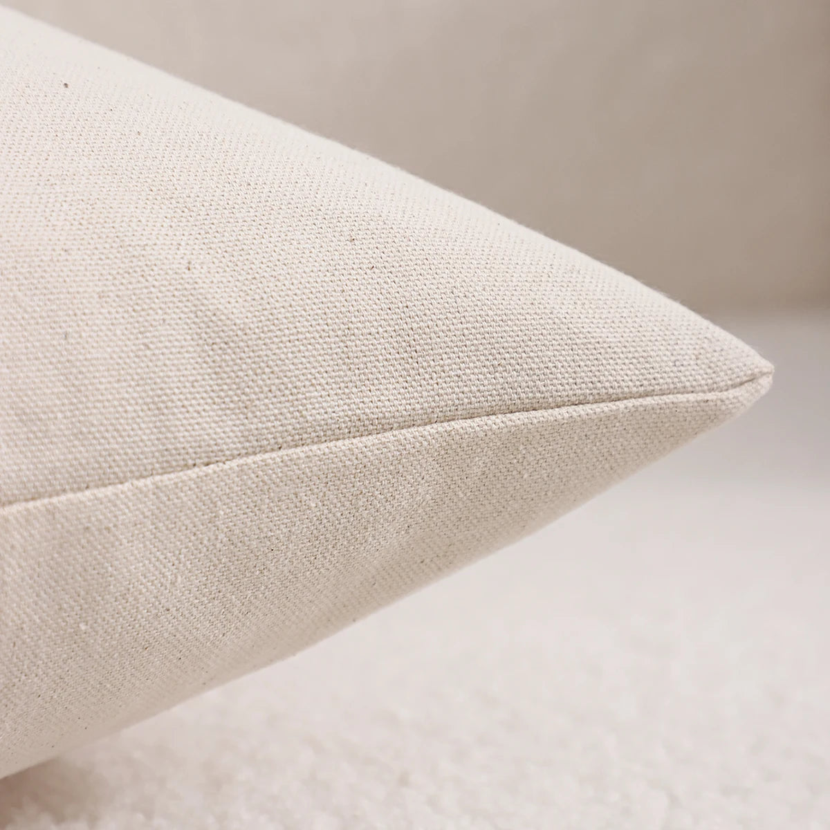 Embroidered Coastal Cushion Cover | Coconut Palm, Seahorse & Ocean Design | 45x45cm