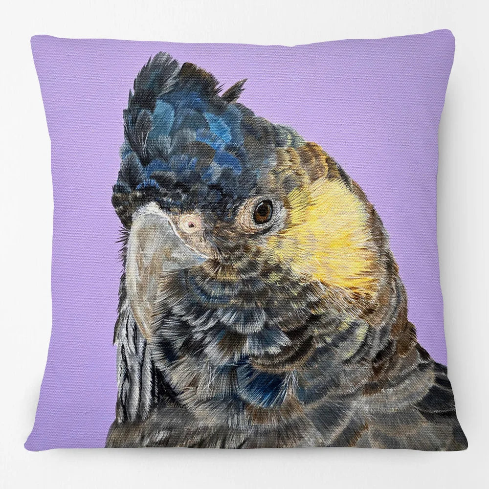 Australian Birds Cushion Cover | Rainbow Lorikeet Black Cockatoo Magpie & More | 45cm