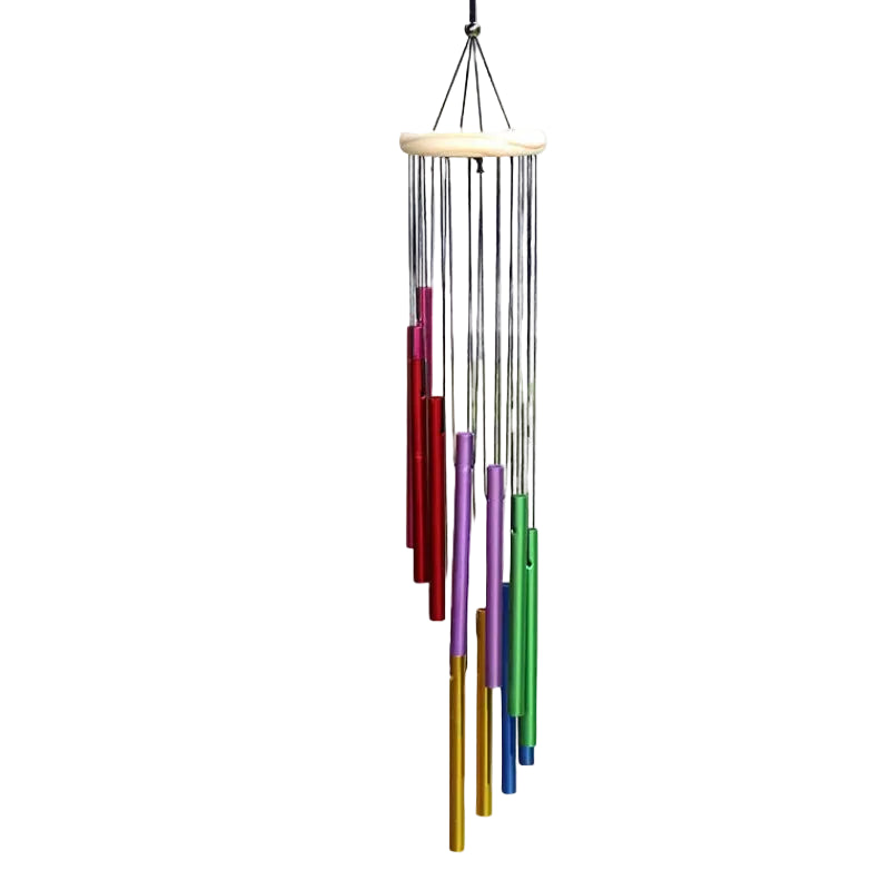 12 Tube Wind Chimes 58cm Aluminum Waterproof Outdoor Yard Garden Decoration Large Wind Chimes Bells