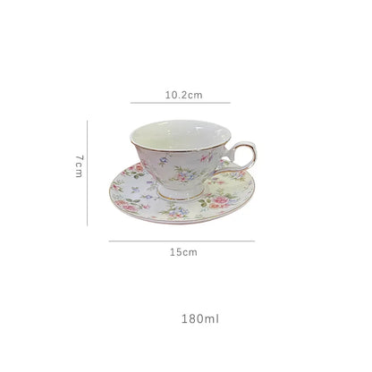 Mug Cup Vintage Floral Cottage