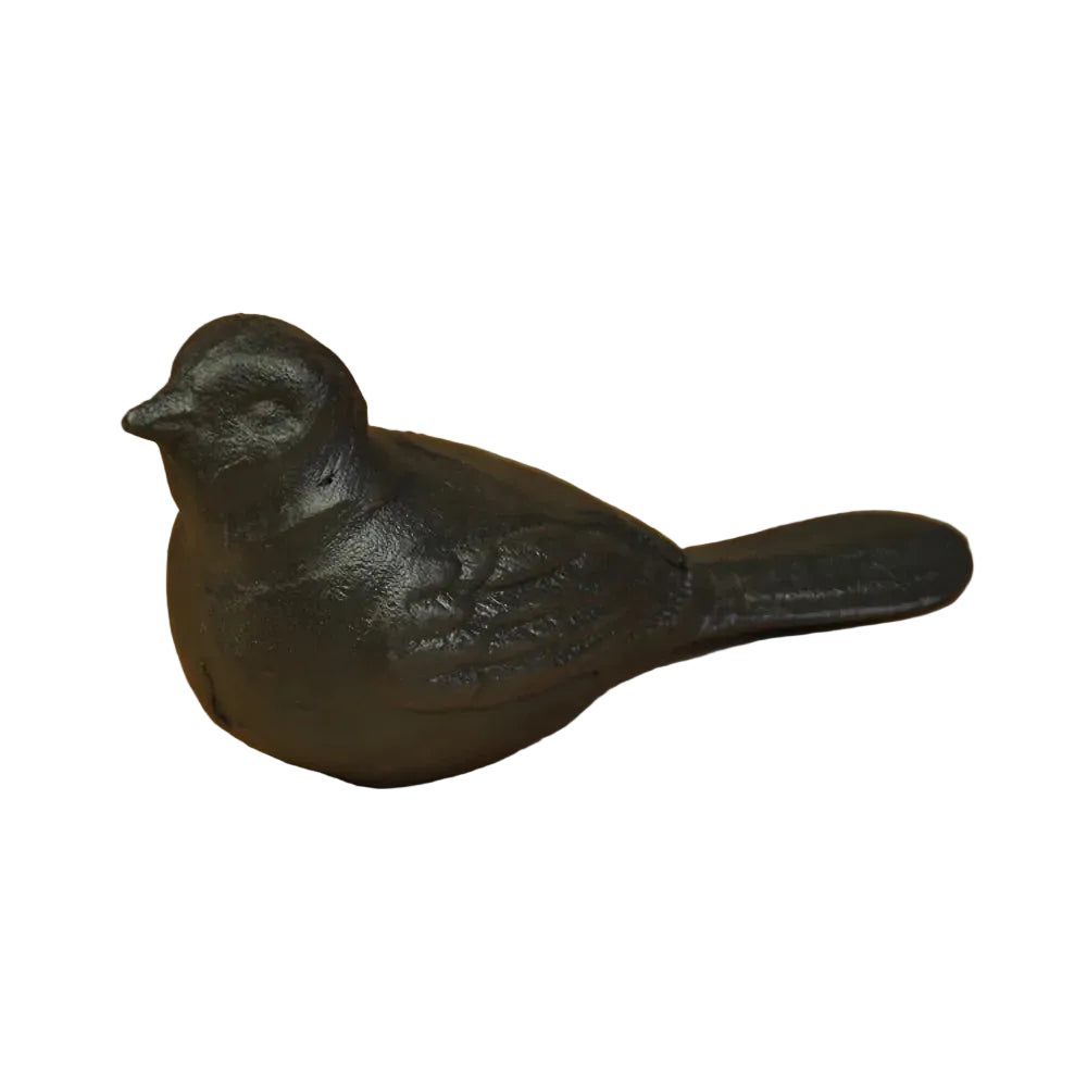 Cast Iron Bird Doorstop | Rustic Decorative Door Wedge