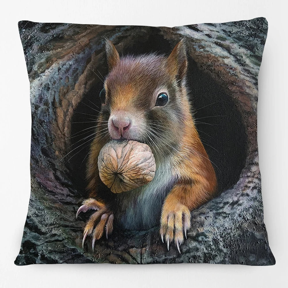 Australian Bird Art Cushion Covers | Lorikeet Kingfisher Toucan Seagull | Sofa Throw Pillow Cover