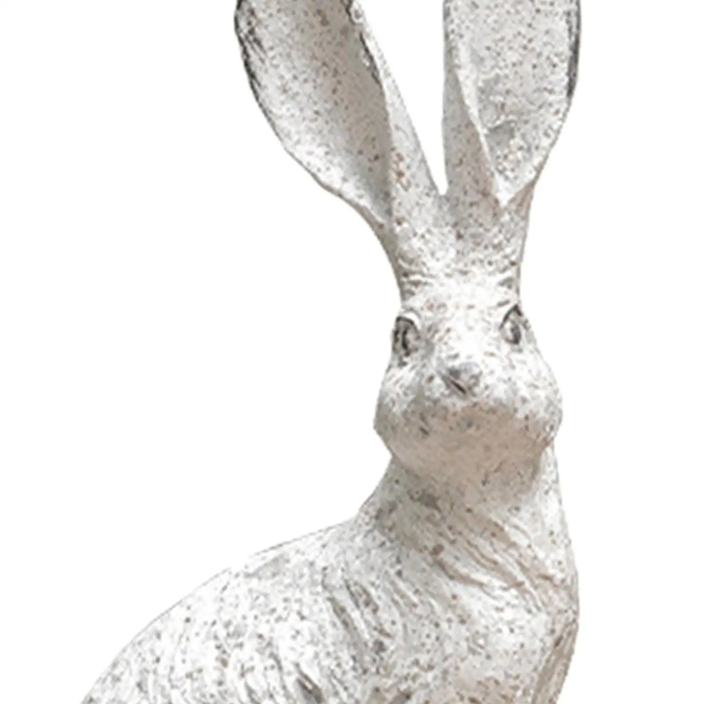 Rabbit Decoration White Home Garden Decor