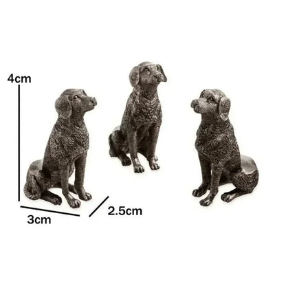 Dog Pot Feet Set of 3 - Small Planter Pot Raisers
