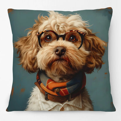 Cushion Cover Vintage Funky Horse Donkey Cow Dog