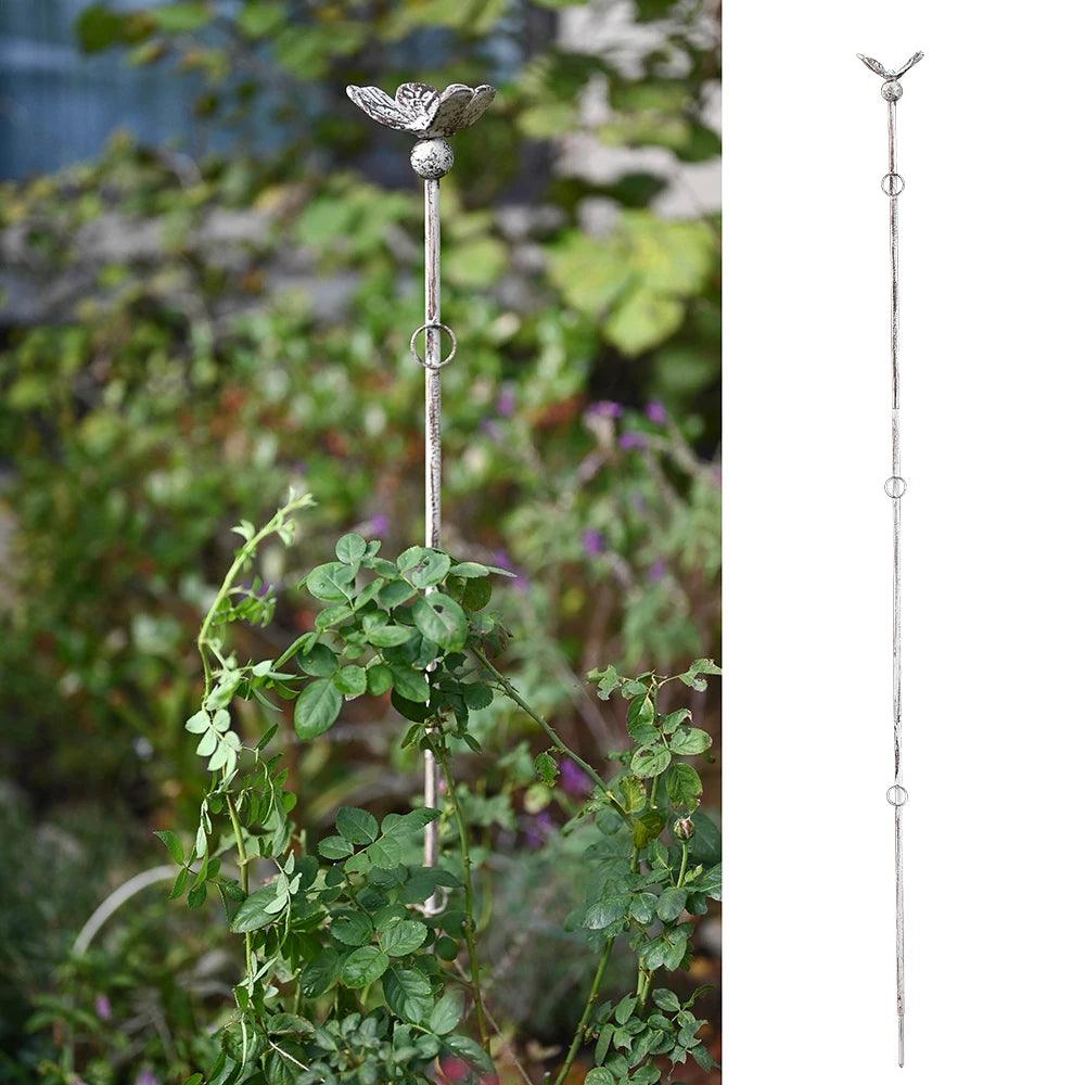 Garden Stake Butterfly Cast Iron