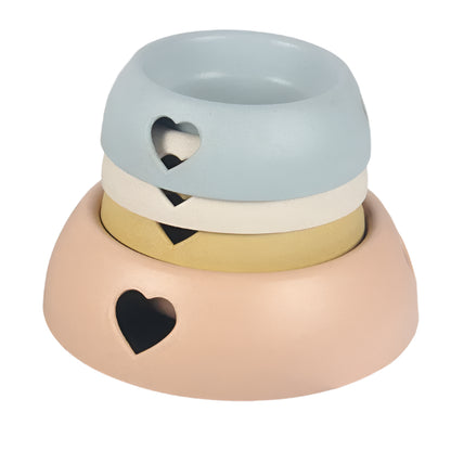 Dog Cat Paws Heart Love Bowls