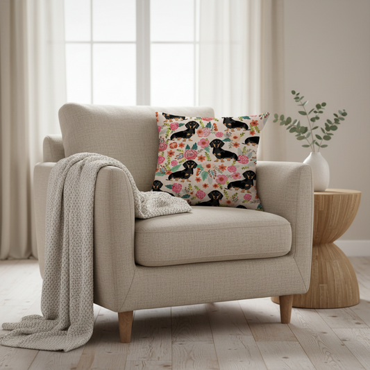 Cushion Cover Dachshund Sausage Dog - Dog Lover Gift