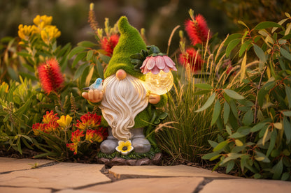 Solar Garden Gnome Light Outdoor Waterproof LED Decor