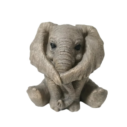 Elephant Cuties Ornament - The Renmy Store Homewares & Gifts 