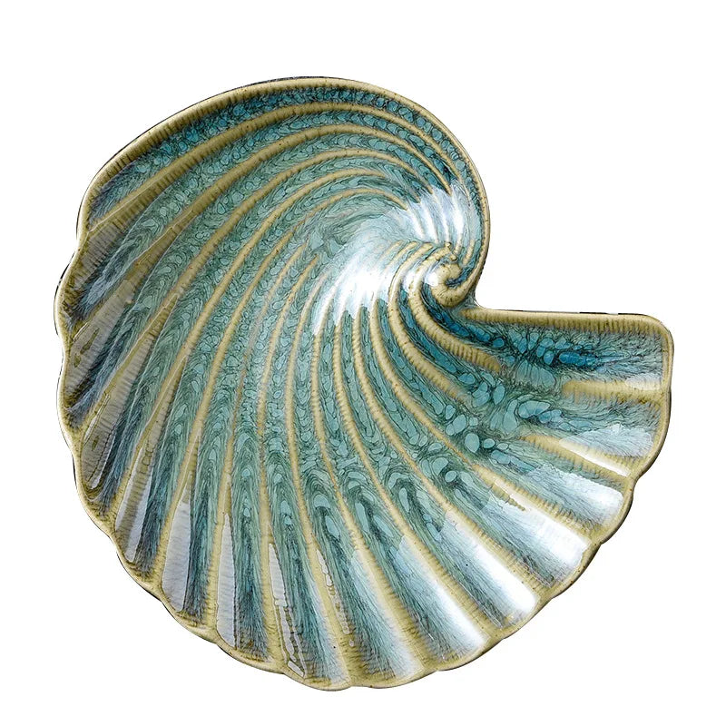 Plate Shell Coastal Beach House Kitchen