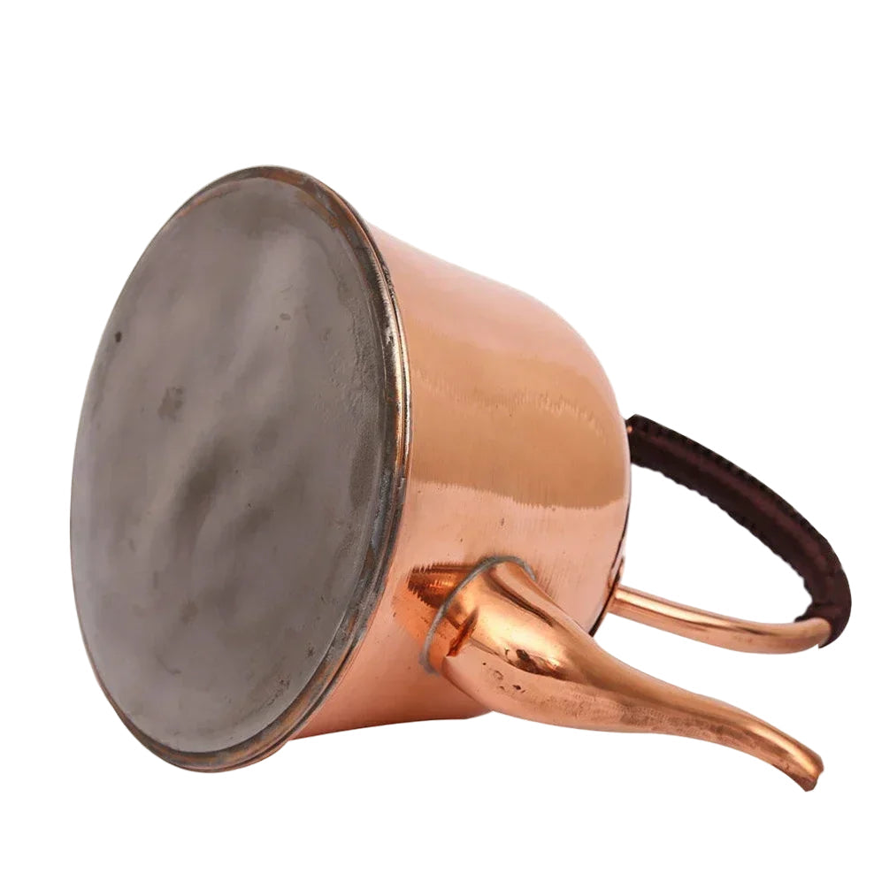 Teapot Handmade Pure Copper 2lt Induction Suitable