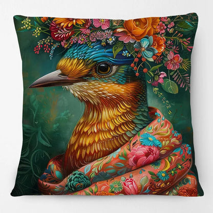 Cushion Cover Floral Animal Victorian Range - Unique & Quirky