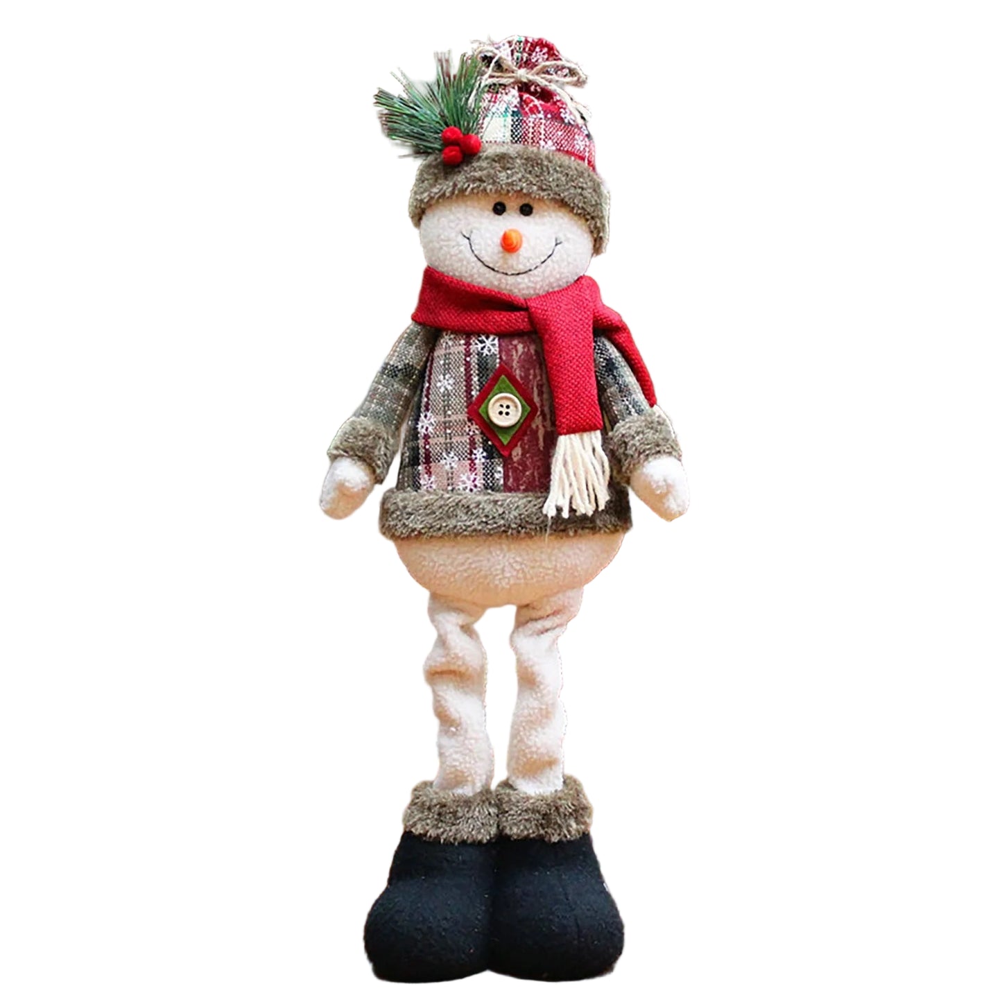 Large Santa Snowman Reindeer Christmas Ornament