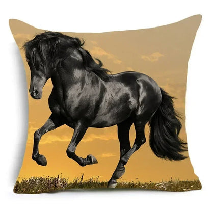 Cushion Cover Horse & Equestrian - Country Farmhouse Style