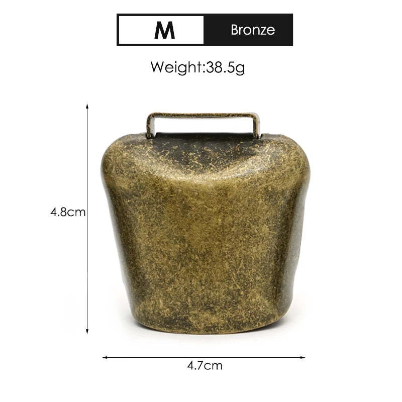 Livestock Grazing Bells — Cow, Horse & Sheep | Bronze, Gold & Silver