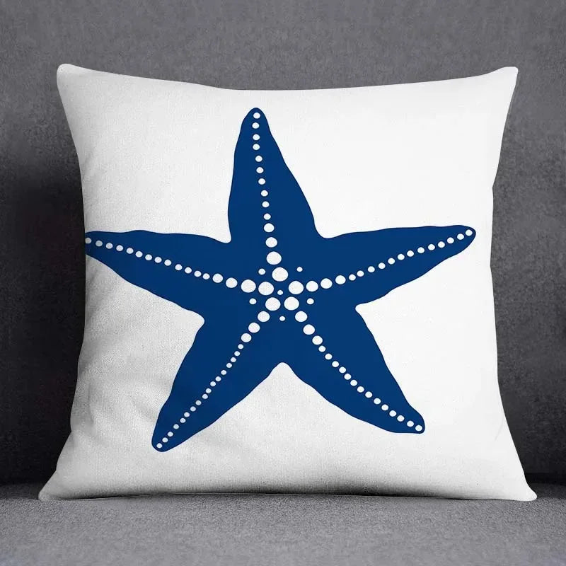 Cushion Cover Blue Range - Nautical Coastal Beach House