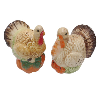 Salt Pepper Shaker Set Turkey Ceramic