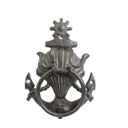 Door Knocker Shell Anchor Nautical Cast Iron