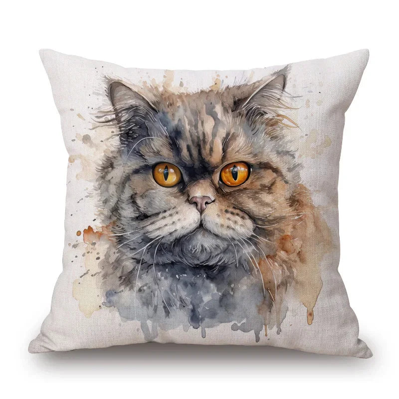 Cushion Cover Cat Kitty Range