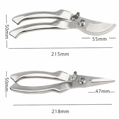 Stainless Steel Secateurs & Pruning Snips | Garden Pruning Shears