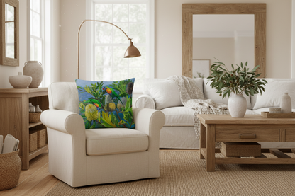 Cushion Cover Australian Flowers - Waratah Banksia Wattle