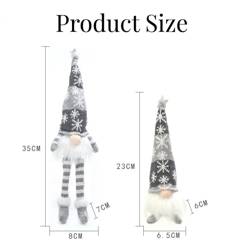 Light-Up Christmas Gnome Decorations | Festive Shelf Sitters & Long-Leg Styles