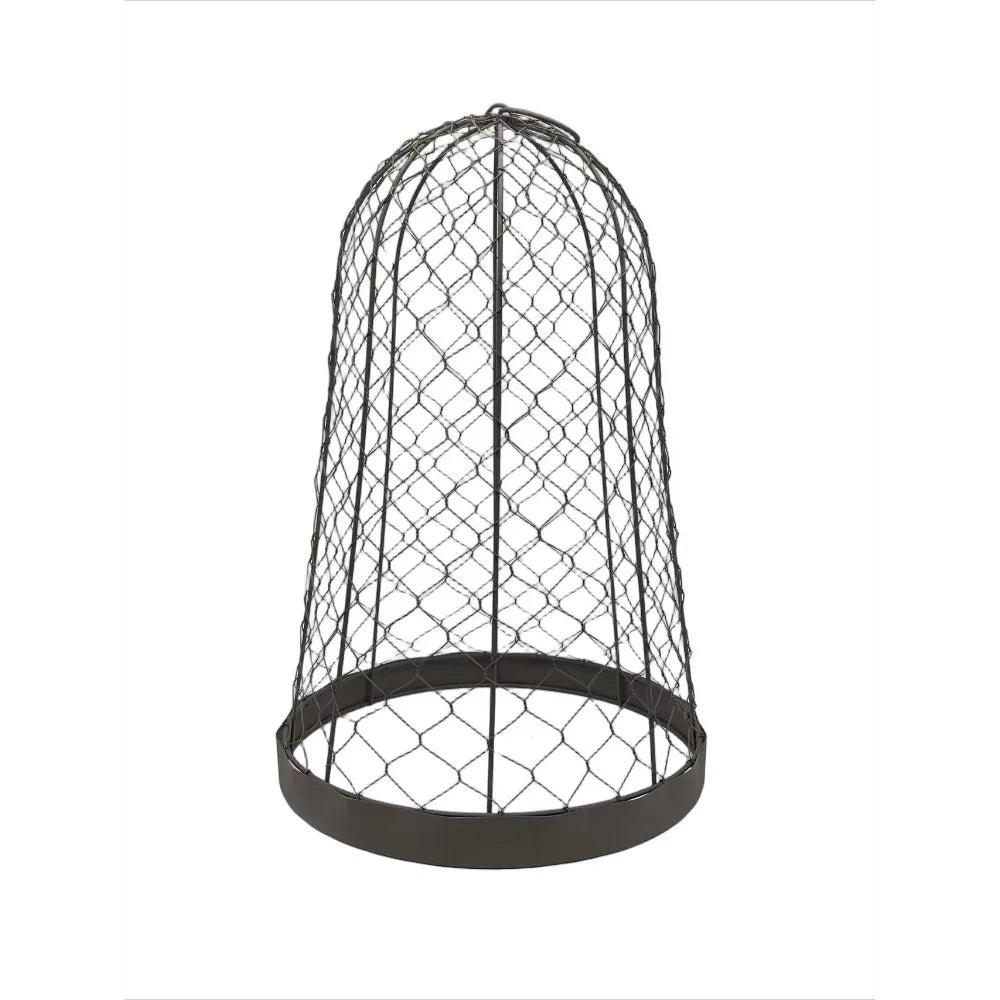 Metal Garden Cloche Rustic Bell Dome | 30cm x 48cm Plant Protection