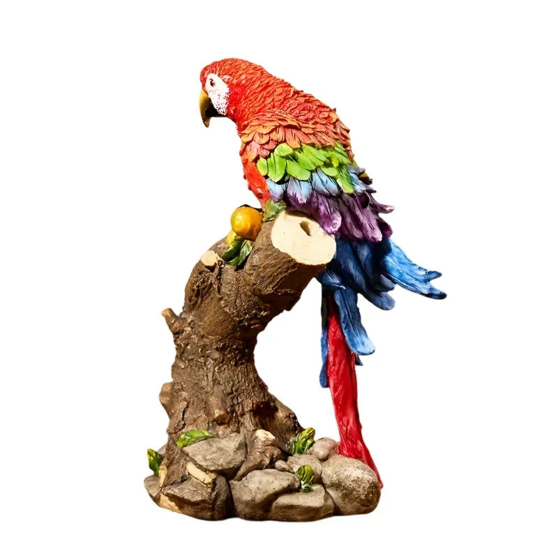 Macaw Parrot Colourful Ornament - The Renmy Store Homewares & Gifts 