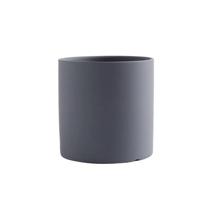 Colourful Ceramic Planter Pot with Drainage Hole | Matte Finish Indoor Succulent Pot | No Tray