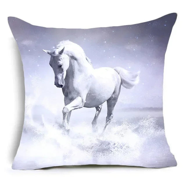 Cushion Cover Horse & Equestrian - Country Farmhouse Style
