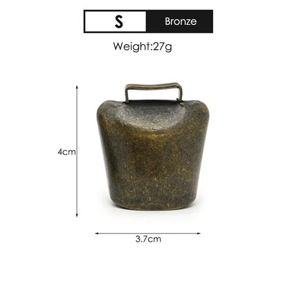 Livestock Grazing Bells — Cow, Horse & Sheep | Bronze, Gold & Silver